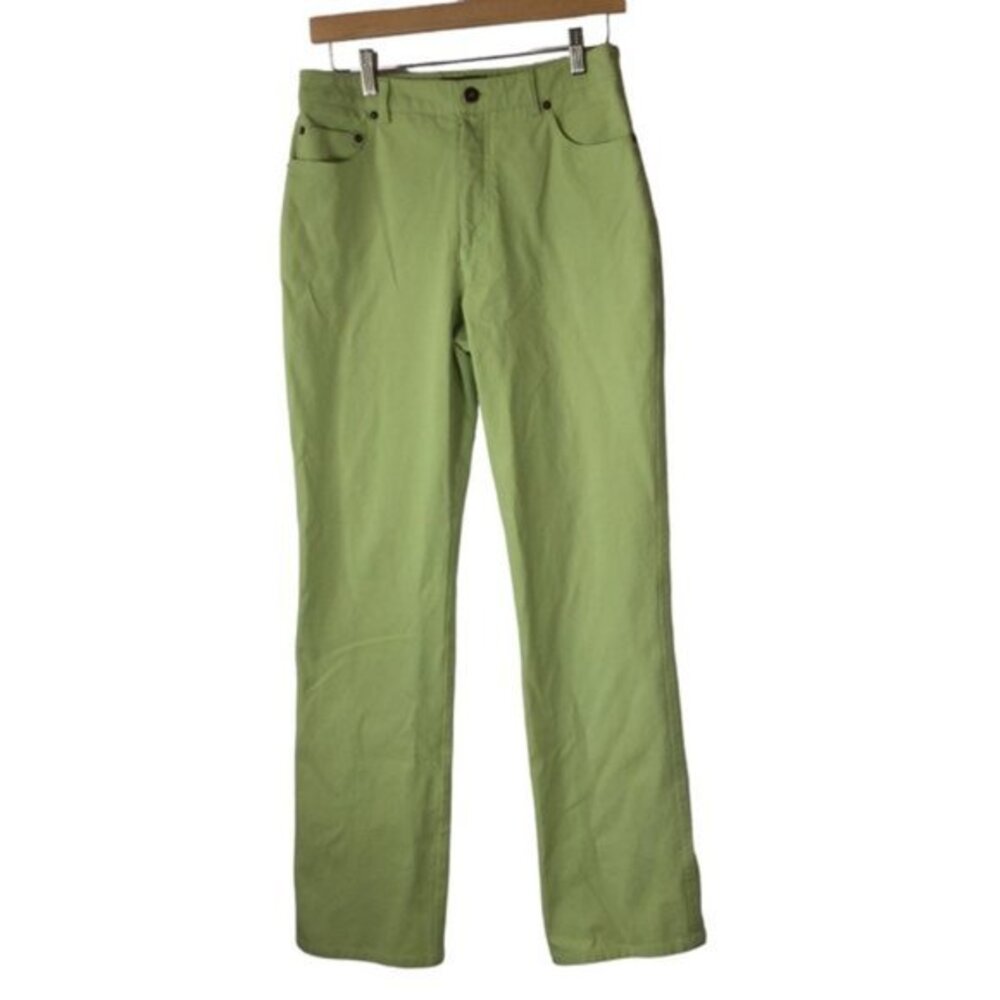 Eric Jeans Size 6 in Lime Green